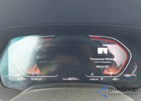 2020 BMW X7 xDrive40I z USA, uszkodzony, nr VIN 5UXCW2C0XL9B44238